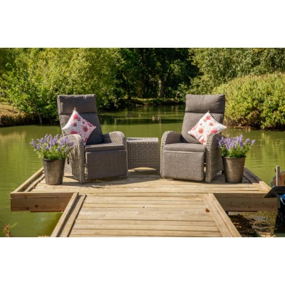 Bermuda Dark Recliner Companion Set Bermuda Dark Recliner Companion Set